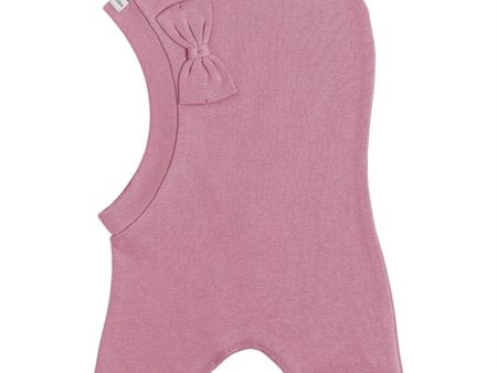 Racing Kids Balaclava Bow 1-layer Old Rose Discount