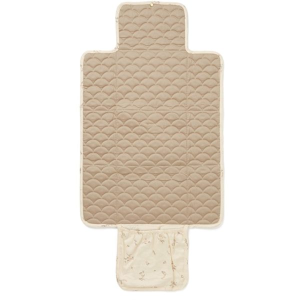 Cam Cam Copenhagen Quilted Changing Mat Ashley, Latte Online Sale