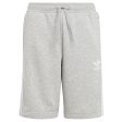 adidas Originals Medium Grey Heather   White Shorts Online