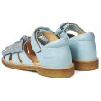 Angulus Sandal W. Bow And Velcro Mint Mint Glitter Sale