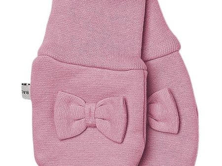 Racing Kids Mittens Baby Bow Old Rose on Sale