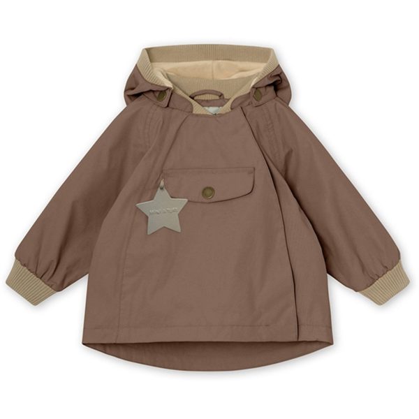 MINI A TURE Wai Spring Jacket w Fleece Lining Brownie Supply