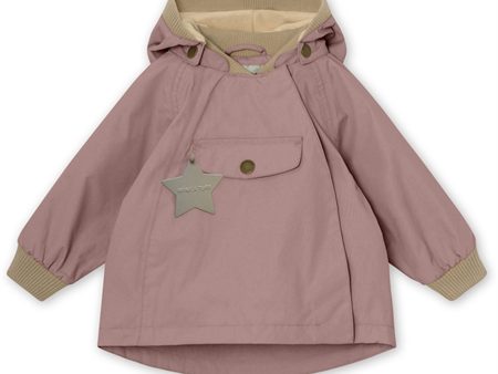 MINI A TURE Wai Spring Jacket w Fleece Lining Pale Woodrose Supply