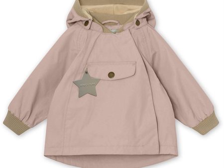 MINI A TURE Wai Spring Jacket w Fleece Lining Rose Smoke Supply