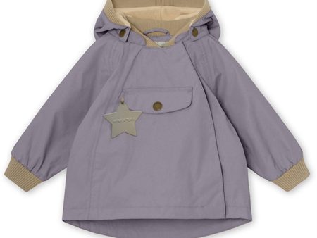 MINI A TURE Wai Spring Jacket w Fleece Lining Minimal Lilac Sale