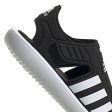 adidas Originals Water Sandals Core Black   Cloud White Cheap