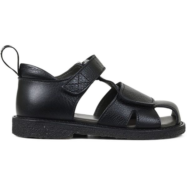 Angulus Sandal W. Velcro Black Supply