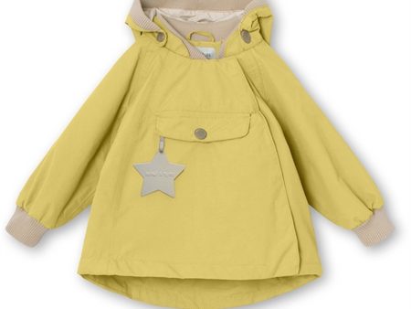 MINI A TURE Wai Spring Jacket w Fleece Lining Dusky Citron Sale