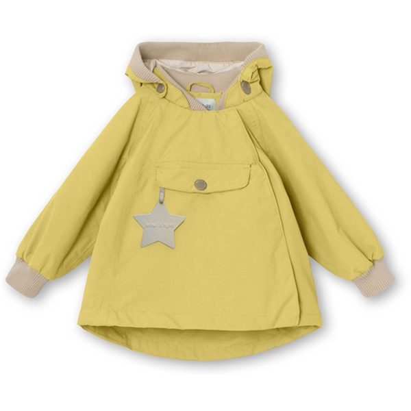 MINI A TURE Wai Spring Jacket w Fleece Lining Dusky Citron Sale