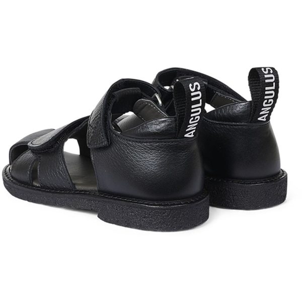 Angulus Sandal W. Velcro Black Supply