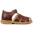 Angulus Sandal W. Velcro Medium Brown Cheap