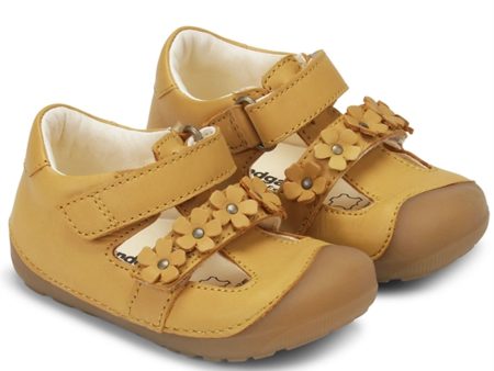 Bundgaard Petit Summer Flower Sandal Yellow WS For Sale