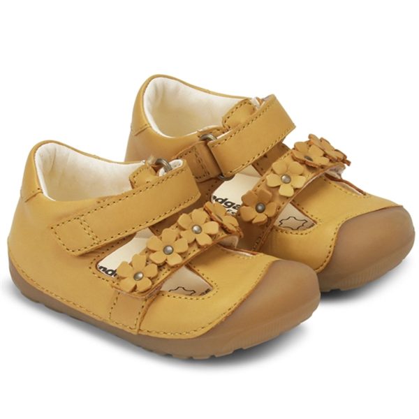 Bundgaard Petit Summer Flower Sandal Yellow WS For Sale