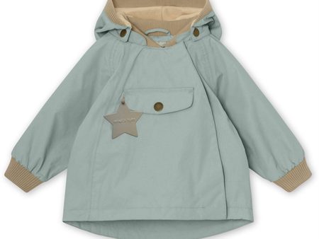 MINI A TURE Wai Spring Jacket w Fleece Lining Gray Mist Online now