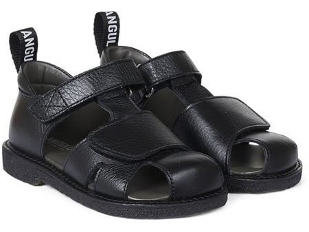 Angulus Sandal W. Velcro Black Supply