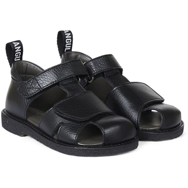 Angulus Sandal W. Velcro Black Supply