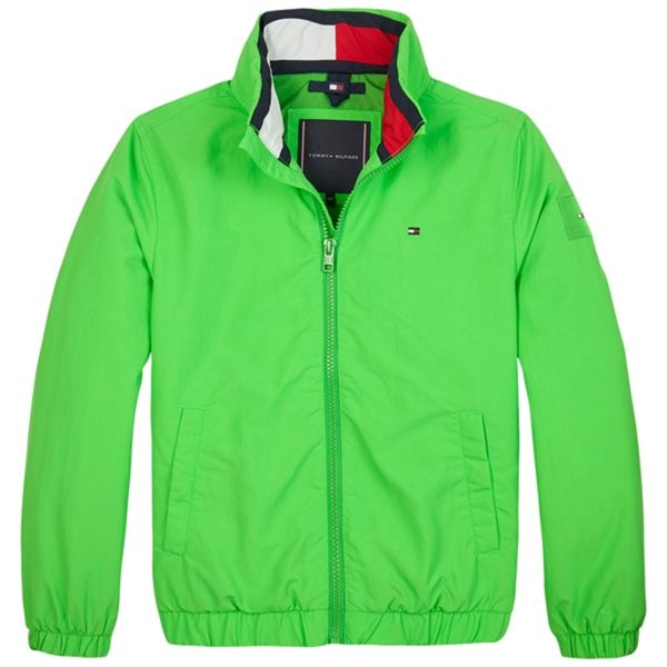 Tommy Hilfiger Essential Jacket Spring Lime Online Hot Sale