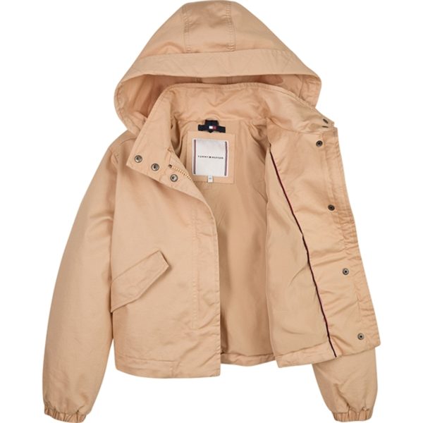 Tommy Hilfiger Cotton Parka Jacket Trench For Sale