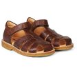 Angulus Sandal W. Velcro Medium Brown Cheap