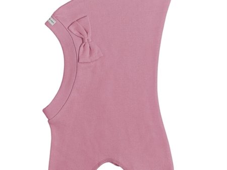 Racing Kids Top Balaclava Bow 1-layer Old Rose For Discount