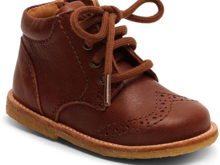 Bisgaard Tine First Step Shoe Brandy Online now