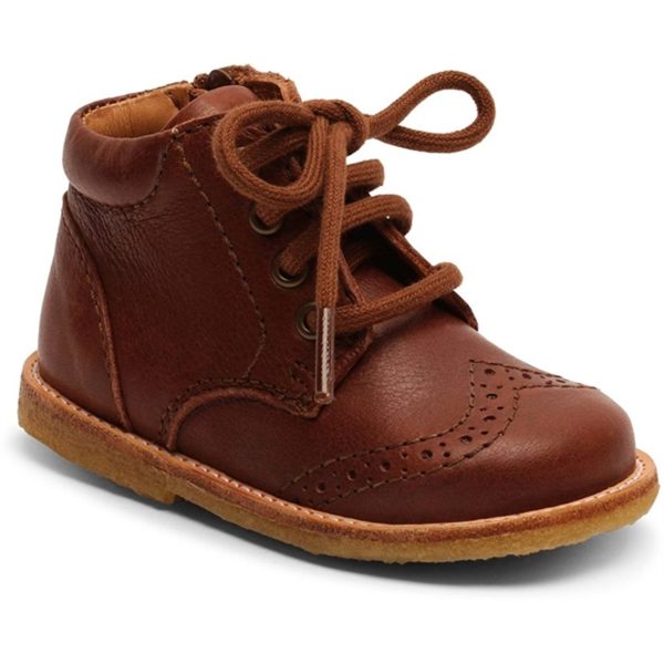 Bisgaard Tine First Step Shoe Brandy Online now