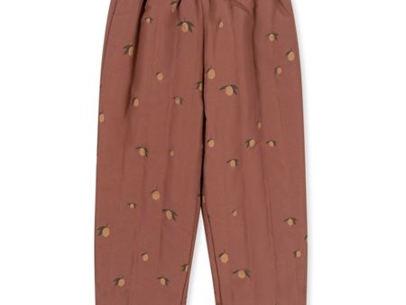 Konges Sløjd Stormy Termo Pants Brown Lemon For Cheap