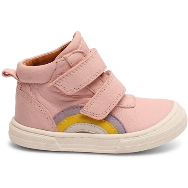 Bisgaard Rainbow Velcro Shoe Rose Online