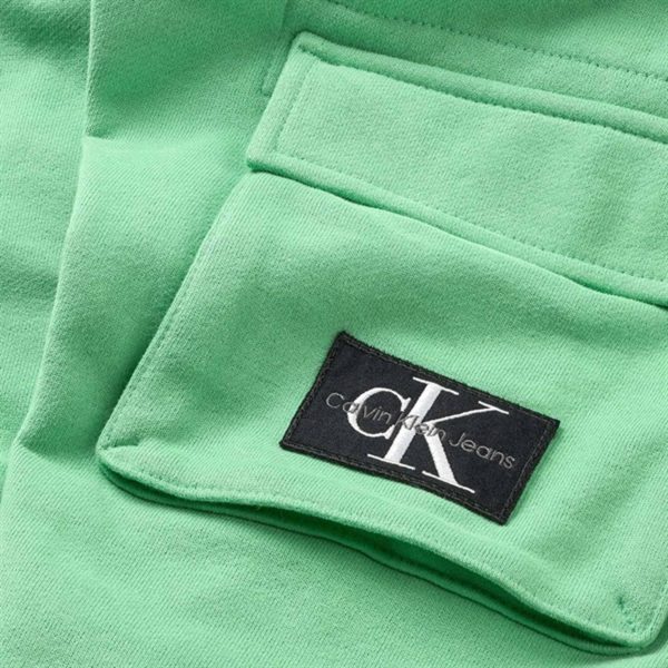 Calvin Klein Badge Cargo Sweatpants Neptunes Wave Hot on Sale