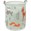 A Little Lovely Company Storage Basket Forest Friends Cheap