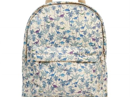 Konges Sløjd Rainy Kids Backpack Midi Dino Blue Fashion