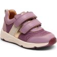 Bisgaard Matti S Velcro Shoe Purple Supply