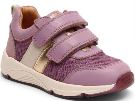 Bisgaard Matti S Velcro Shoe Purple Supply