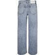 Calvin Klein Wide Leg Pants Salt Pepper Light Supply