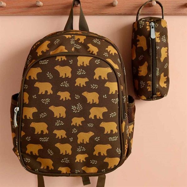 A Little Lovely Company Backpack Bear Hot on Sale