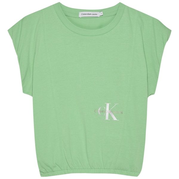 Calvin Klein Monogram Off Placed Cap T-Shirt Neptunes Wave Online now