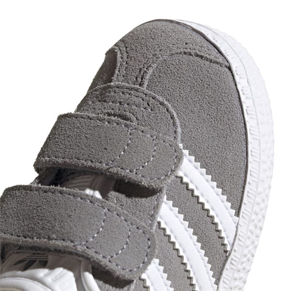 adidas Originals Gazelle Sneakers Grey Three   Cloud White   Gold Metallic Online now