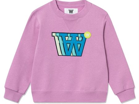 Wood Wood Rosy Lavender Rod Applique Sweatshirt Discount