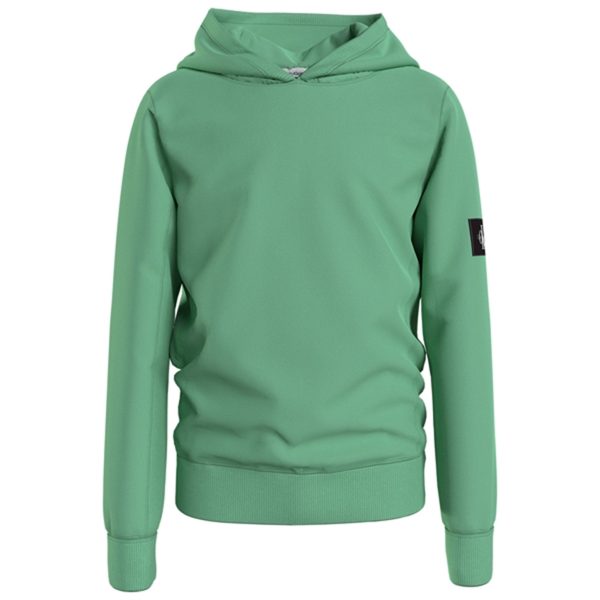 Calvin Klein Badge Rib Hoodie Neptunes Wave Online Sale