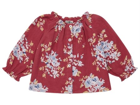 BONTON Fleur Rouge Shirt Cheap