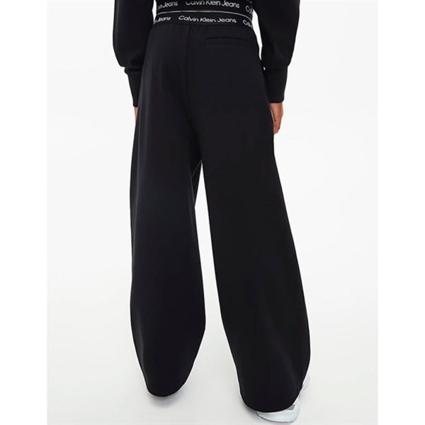 Calvin Klein Logo Tape Punto Strik Pants Black Supply