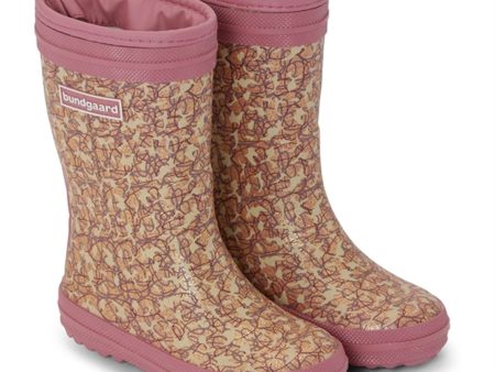 Bundgaard Cloudy High Warm Rubber Boot Rose Mili For Cheap