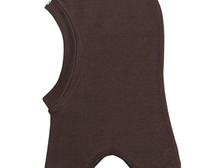 Racing Kids Round Balaclava 1-layer Chocolate Brown on Sale