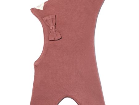 Racing Kids Top Balaclava Bow 2-layer Old Rose Online Sale