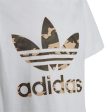 adidas Originals White Shorts Tee Set Online now