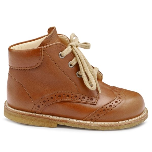 Angulus Starter Shoe W. Laces Cognac Online Hot Sale