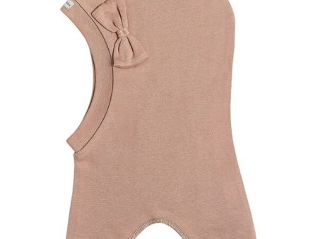 Racing Kids Round Balaclava Bow 1-layer Chantarelle Online Sale