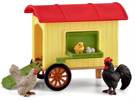 Schleich Farm World Mobile Chicken Coop Online