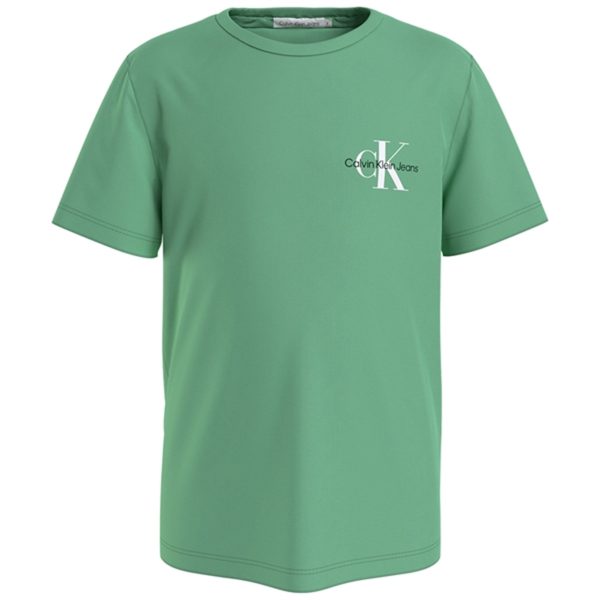 Calvin Klein Chest Monogram T-shirt Neptunes Wave Sale