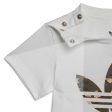 adidas Originals White Shorts Tee Set Supply